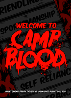 Camp Blood I Flag