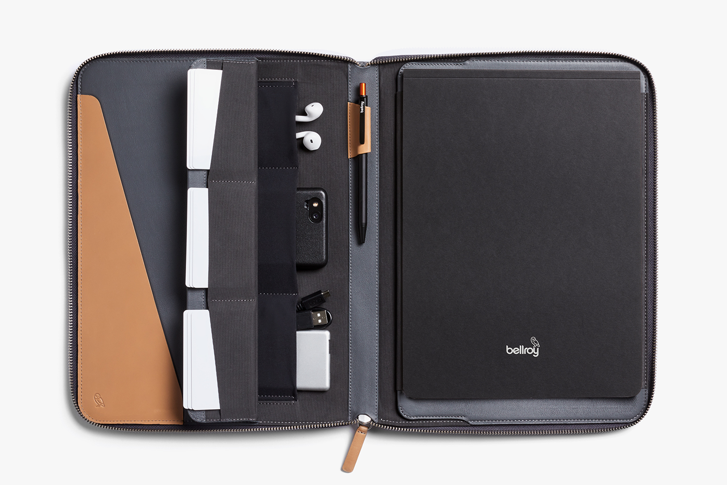 Work Folio A5 Leather Folder, Folio & Compendium Bellroy