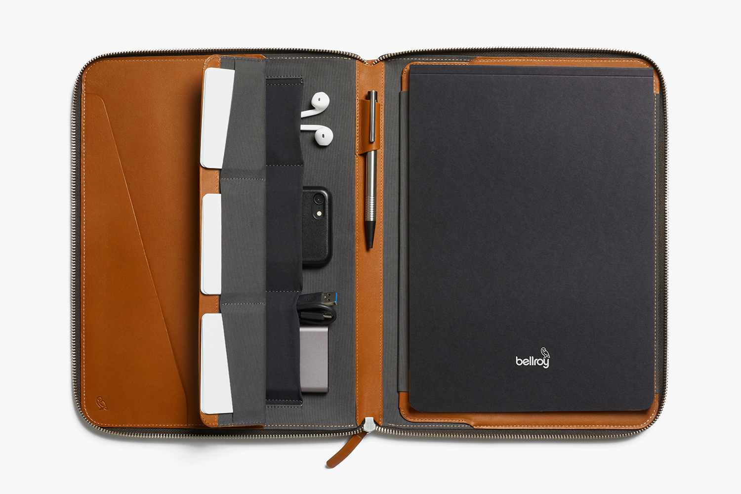 Work Folio A4 Leather Folder, Folio & Compendium Bellroy