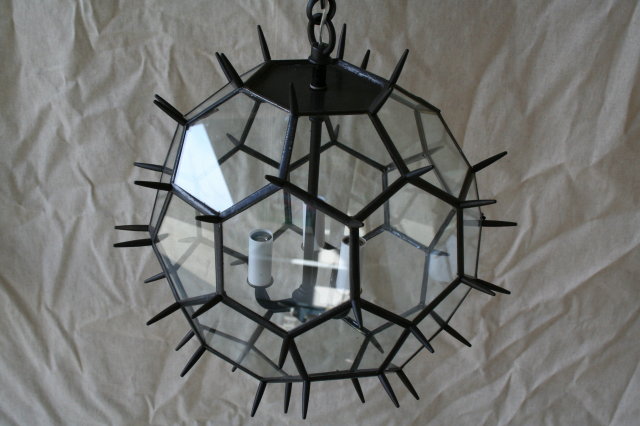 Spiky Ball Chandelier