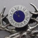 BPOE pin with Figural Elks Head and enamelled