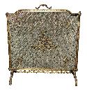 French Bronze Fire Screen