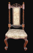 Victorian Walnut Child's Chair