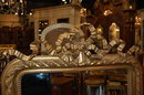 French Giltwood Ribbon Motif Mirror