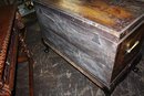 Antique Decoupage Trunk