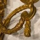 Pair Louis XVI Style Gilt Bronze Sconces After Jean Delafosse