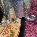 Art Deco Style Silvered Bronze Potted Aloe Sculptures