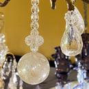 Gilt Bronze and Rock Crystal 14-Light Chandelier