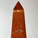 Jasper or Red Marble Egyptian Empire Style Obelisk