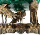 Japonisme Malachite and Gilt Bronze Centerpiece Attributed to Eugene Cornu and G. Viot et Cie