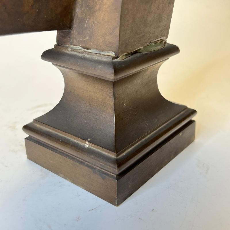 Grand Tour Bronze Bust of Greek Lsyimachus, Successor to Alexander the Great