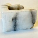 Pair Vintage Italian Alabaster Parrot Bookends