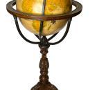 Vintage Globe on Stand Retailed by Thomasville