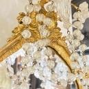 Pair Louis XV Style Gilt Bronze Girandole Mirror Sconces