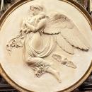 Bertel Thorvaldsen Plaster Rondel Plaque of Night