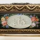 Louis XVI 22K Gold Diamond Encrusted Snuff Box Decorated by Charles-Jacques de Mailly (1740-1817)
