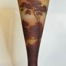 Monumental Emile Galle Cameo Glass Vase -- 33 in, 84 cm