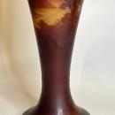 Monumental Emile Galle Cameo Glass Vase -- 33 in, 84 cm