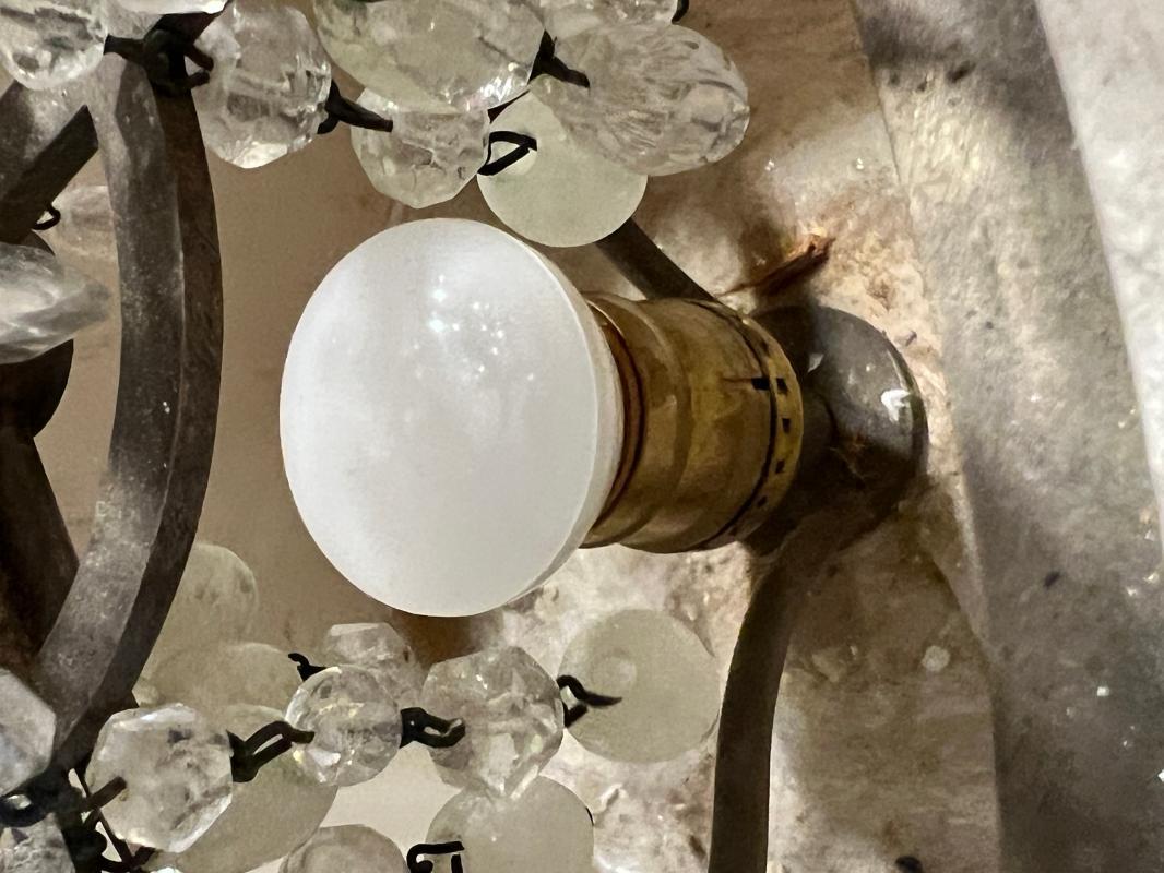 Set Four (4) Antique Alabaster Torchiere Floor Lamps