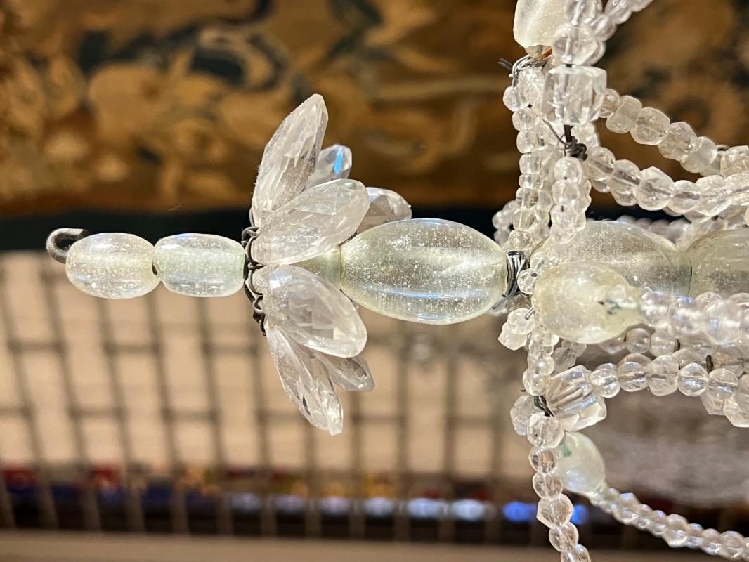 Set Four (4) Antique Alabaster Torchiere Floor Lamps