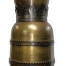 Pair Monumental Art Deco Bronze Vases from Waldorf Astoria Hotel