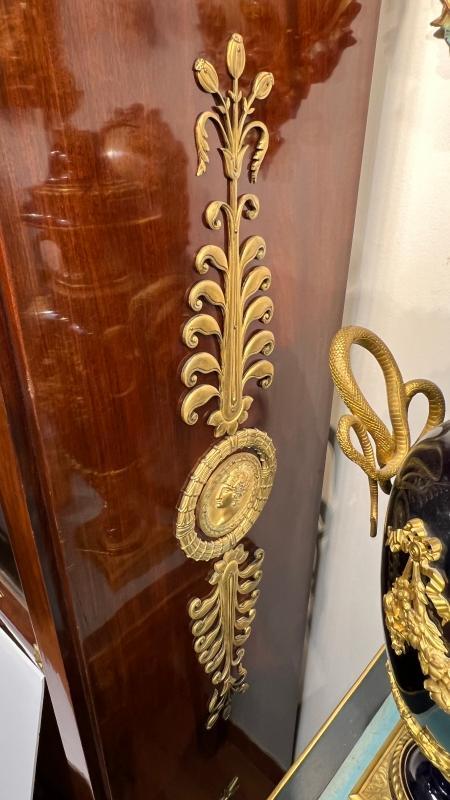 Pair Antique French Empire Bookcases / Bibliotheques / Cabinets