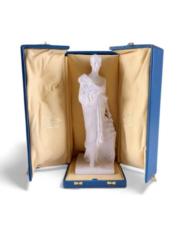 Sevres Bisque Porcelain Figurine of Queen Elisabeth of Belgium