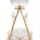 Victorian Cut Crystal and Gilt Bronze Table Fountain by F&C Osler of Birmingham