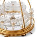 Victorian Cut Crystal and Gilt Bronze Table Fountain by F&C Osler of Birmingham