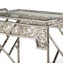 Vintage Italian Silver Plated Bar Cart / Drinks Trolley