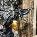 Josef Carl Klinkosch (1822-1888) Austrian Sculpture in Silver, Lapis Lazuli and Marble