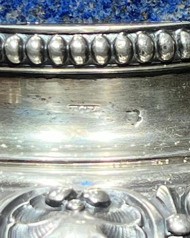 Josef Carl Klinkosch (1822-1888) Austrian Sculpture in Silver, Lapis Lazuli and Marble