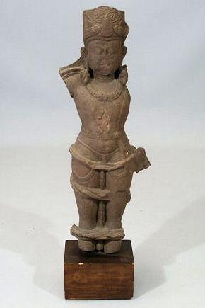 Bodhisattva Statue Avalokiteśvara Lokesvara Buddhist Stone Deity Sculpture