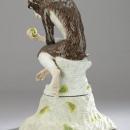 Vintage Samson French Porcelain Monkey in Manner of Meissen