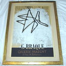 Galerie Maeght Lithograph Poster Aft BRAQUE