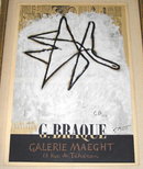 Galerie Maeght Lithograph Poster Aft BRAQUE