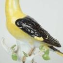 Pair Vintage Meissen Porcelain Bird Figurines