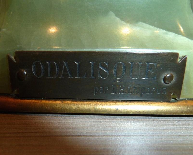 Demétre Chiparus Chryselephantine Bronze Sculpture Entitled Odalisque