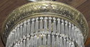 French Empire Cascading Crystal Chandelier