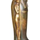 Egyptian Sarcophagus with Erotic Nude Figurine After Franz Bergman