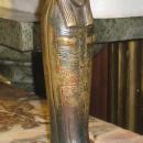 Egyptian Sarcophagus with Erotic Nude Figurine After Franz Bergman