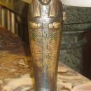 Egyptian Sarcophagus with Erotic Nude Figurine After Franz Bergman