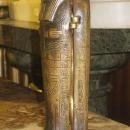 Egyptian Sarcophagus with Erotic Nude Figurine After Franz Bergman