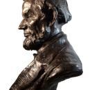 Abraham Lincoln Bronze Bust by Hans Muller (1873-1937)