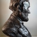 Abraham Lincoln Bronze Bust by Hans Muller (1873-1937)