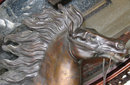 Large Marly Horse Bronze Sculpture After Coustou