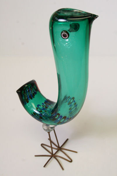 Alessandro Pianon Pulcini Glass Bird for Vistosi