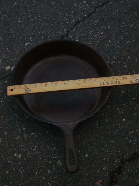 Kitchen items _ Vintage WAGNER Ware _ THE BEST QUALITY U.S.A. _2 1/4 Inch Deep Cast Iron Frying Pan. 11