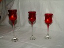 Christmas Tea Lights by L.E. Smith 3 Piece Set 