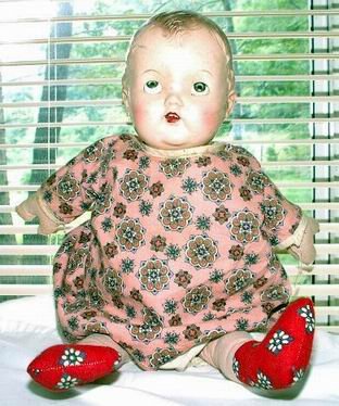Vintage Doll Plastic